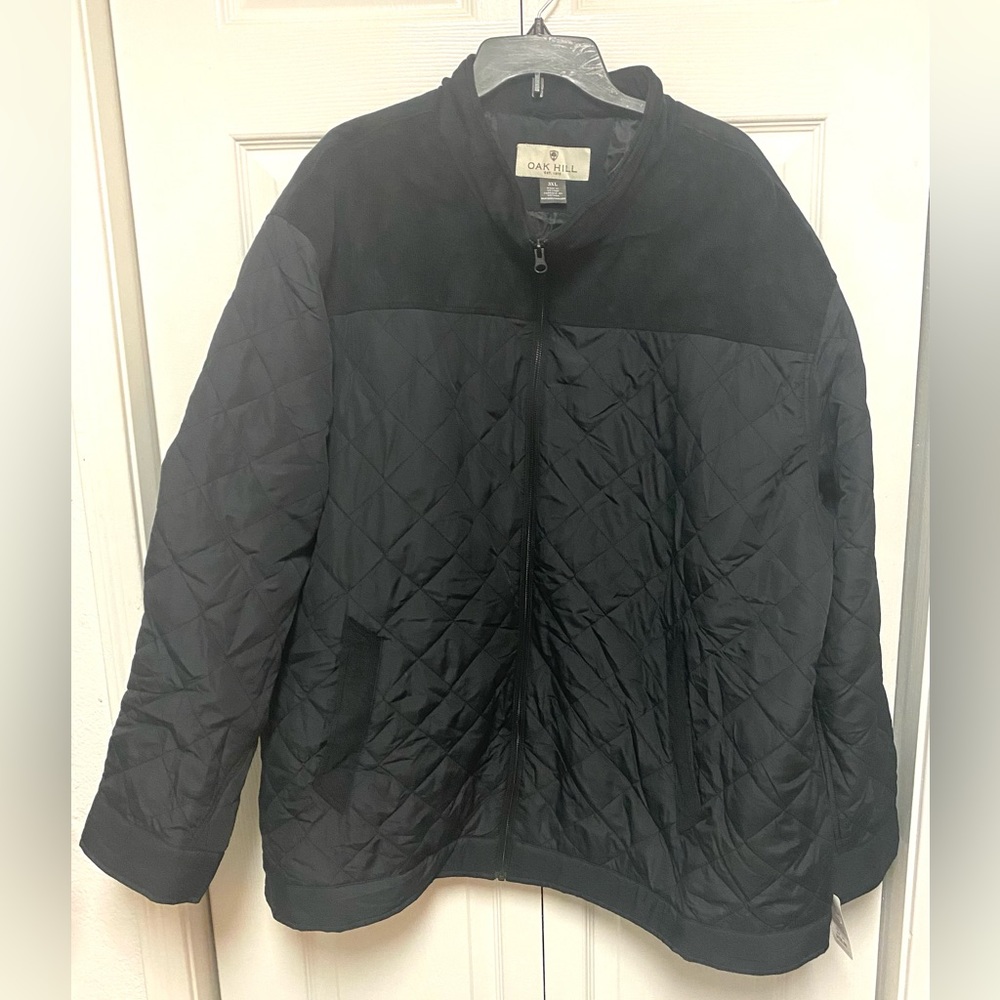 Oak Hill DXL Black Jacket Coat